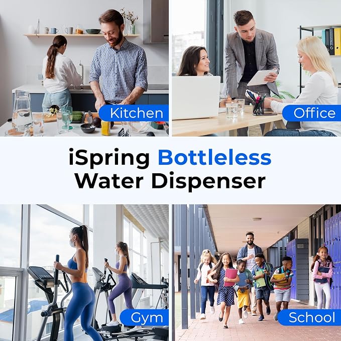 iSpring Bottleless Water Cooler Dispenser
