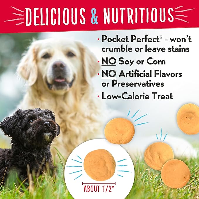 Charlee Bear Original Crunch Dog Training Treats, 4 Flavor Variety Pack, 3 Calories Each, Low Calorie Natural Rewards for Puppies to Adult Dogs, Made in USA, 16 oz (4-Pack)