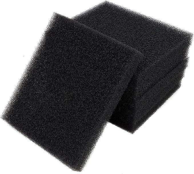 ALEGI Aquarium Bio Sponge Fitler Media, 6.28 x 5.5 x 0.78 Inch Fish Tank Filter