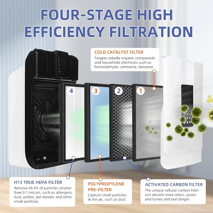 HSP001 True HEPA Filter Replacements