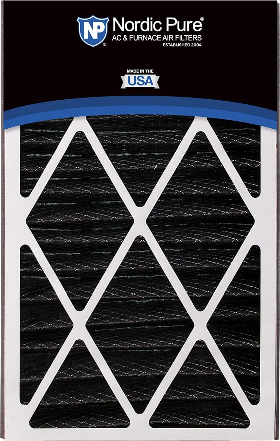 Nordic Pure 16x25x3 MERV 12 Plus Carbon Trion Air Bear Cub Replacement Air
