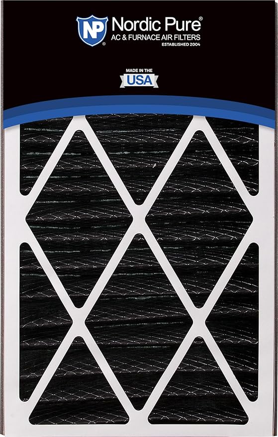 Nordic Pure 16x25x3 MERV 8 Plus Carbon Trion Air Bear Cub Replacement Air