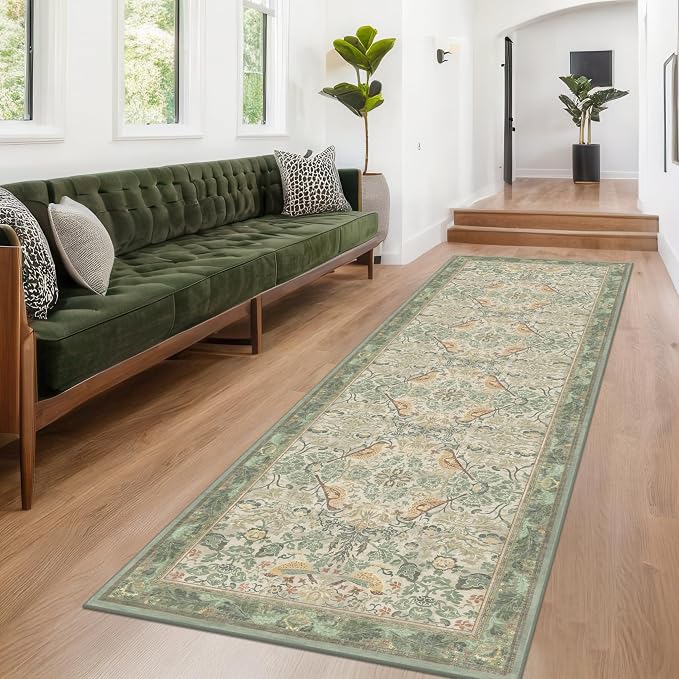 12ft Extra Long Vintage Runner Rugs