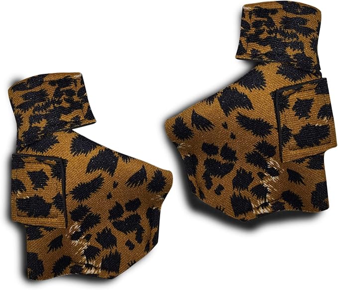Duck Shoes for Injured Feet – Protective Neoprene Footwear for Ducks, Protective Shoes for Birds with Injured feet, Bumblefoot Relief - Medium, 3.5” Max. Inside Width - Leopard