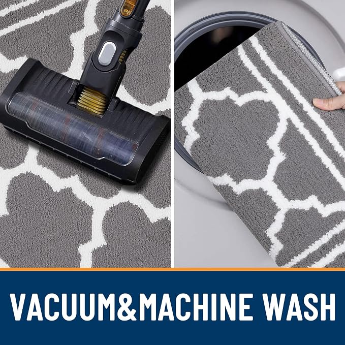 Buganda Indoor Door Mat, Dirt-Resistant and Absorbent Doormat, Low Profile