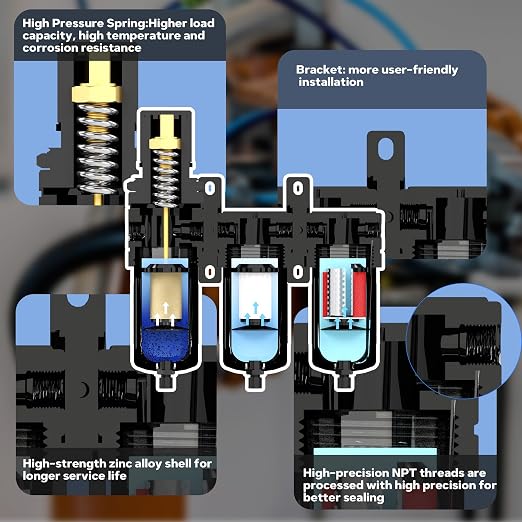 NEWPO 3/8" NPT Air Drying System