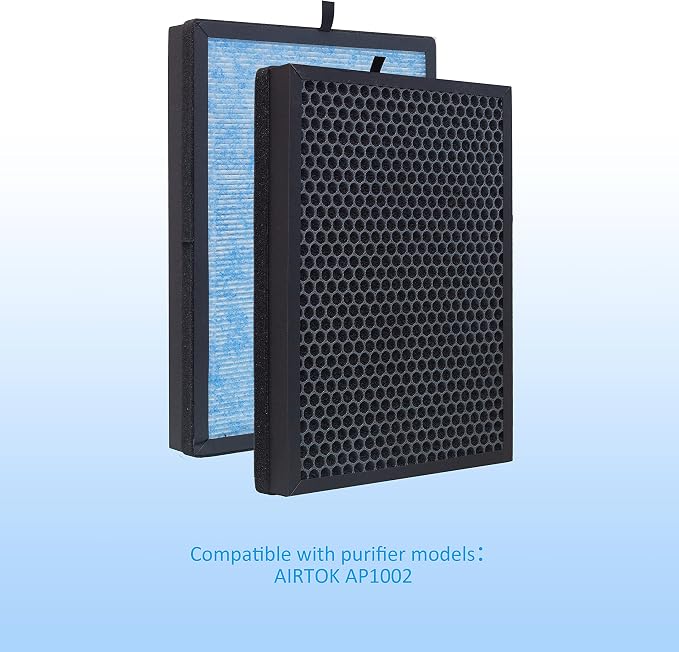 AP1002 H13 True HEPA Replacement Filter, Compatible