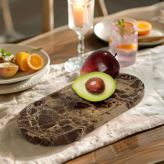 Genuine Real Natural Marble Tray
