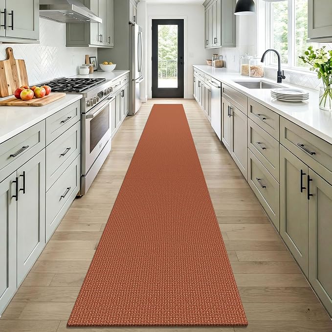 KOZYFLY Orange 2x16 Runners Rugs