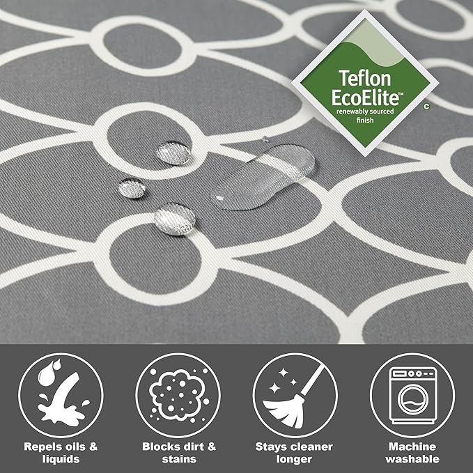 MidWest Homes for Pets Orthoperdic Egg-Crate Nesting Pet Bed w/ Teflon Fabric Protector, Large Gray