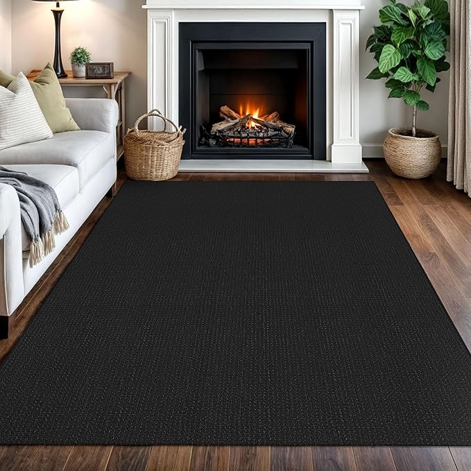 IOHOUZE Washable Area Rug 5x7 Non Slip Rubber Backed Rugs