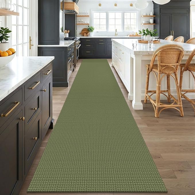 KOZYFLY 3x18 Runners Rugs for Hallway, Extra Long Washable Runner Rug, Non Slip