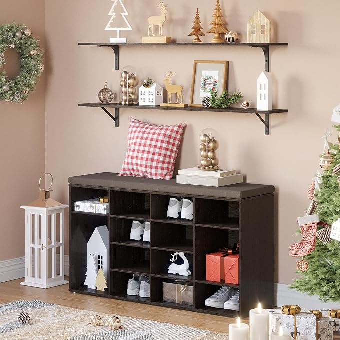 DINZI LVJ Shoe Storage Bench
