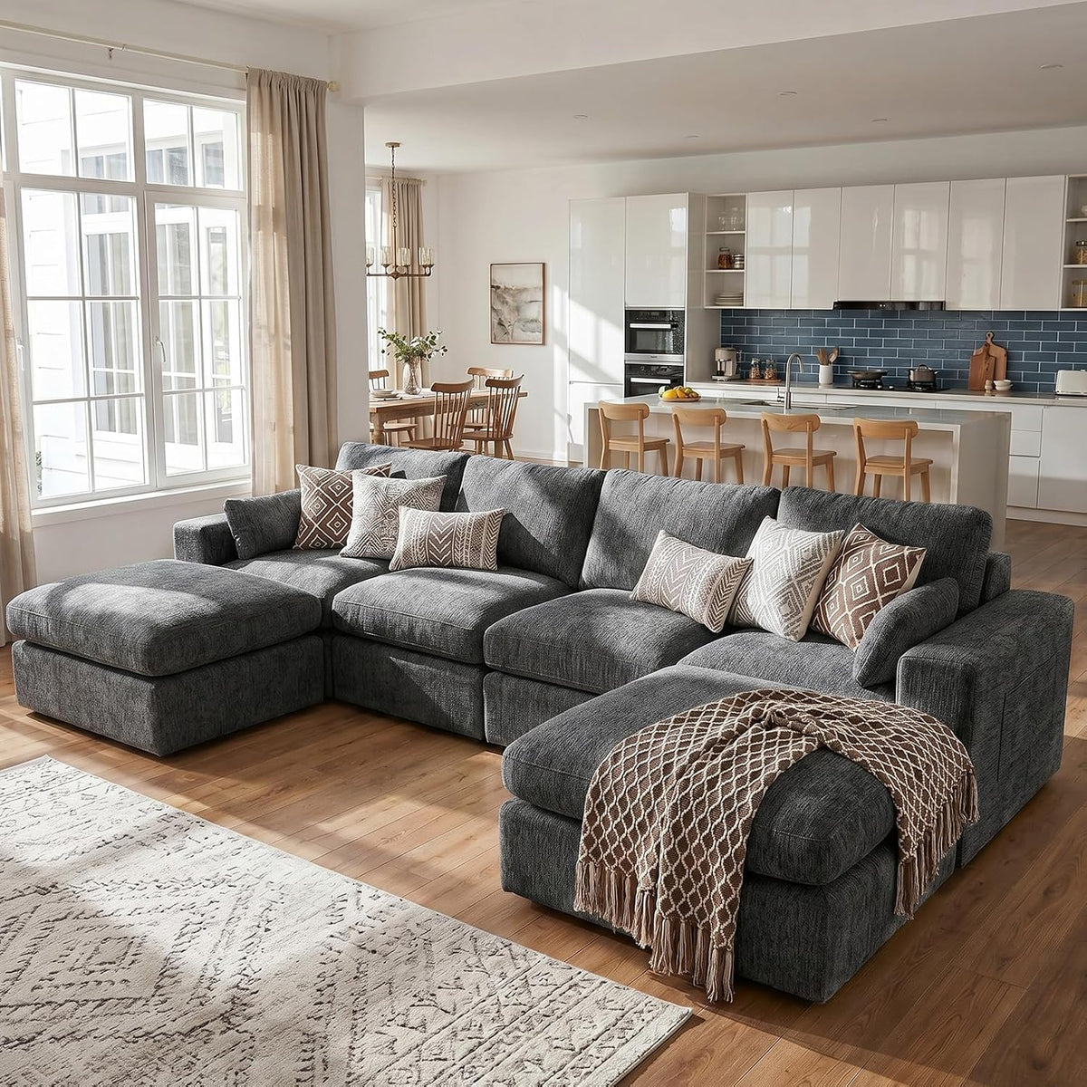 Ottoman Module for Cloud Modular Sectional Sofa