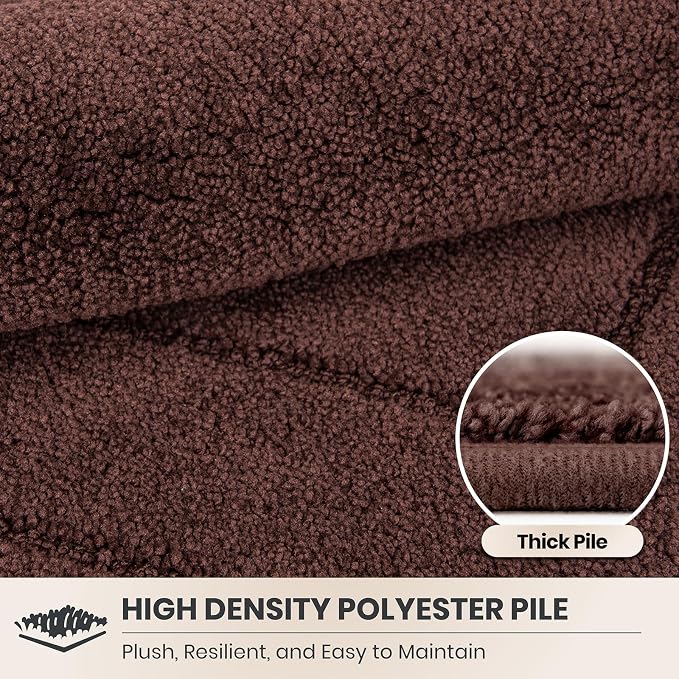 PURRUGS Dirt Trapping Door Mat 34" x 59", Non-Slip/Skid Machine Washable
