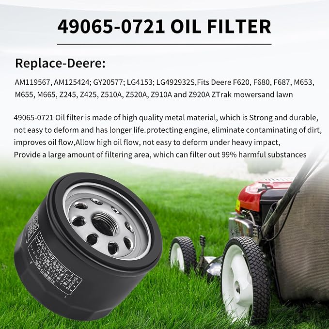 49065-0721 Oil Filter Compatiable