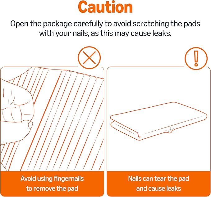 Amazon Basics Heavy Duty Absorbent Dog and Puppy Pee Pads with 5-Layer Leak-Proof Design and Quick-Dry Surface for Potty Training, Regular Size, 24 x 23 Inches, Blue & White, 20-Count