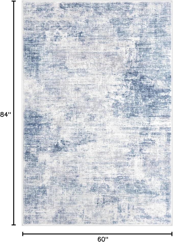 IOHOUZE Abstract Area Rugs 5x7 Ft Washable Rugs