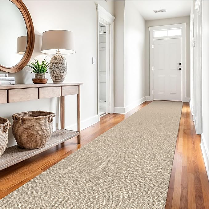 EARTHALL Extra Long Runner Rug 3x14 Ft Washable Runners