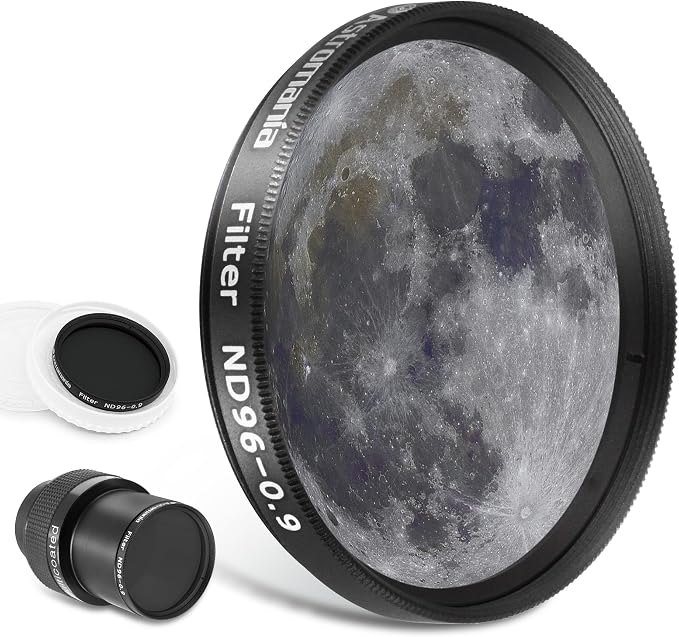 Astromania Telescope Moon Filter 2 inch, Neutral Density Telescope Filter