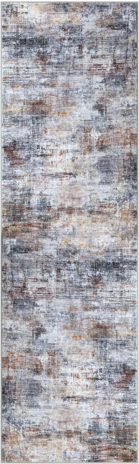 IOHOUZE Abstract Runner Rug 2x7 Ft Washable Runners