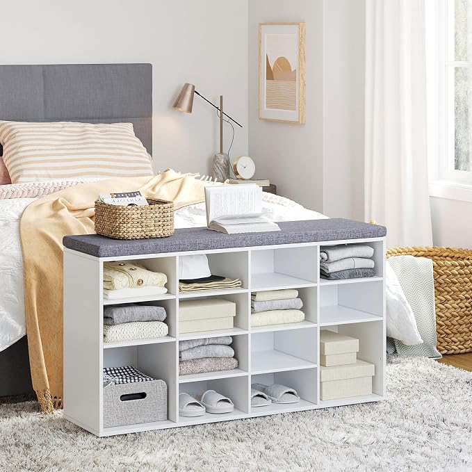 DINZI LVJ Shoe Storage Bench