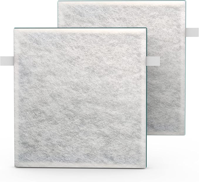 InvisiClean 2-Pack 3-in-1 H13 True HEPA Replacement Filter, Fit