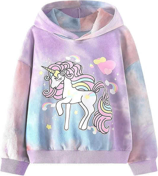 WELAKEN Sweatshirts for Girls Toddler & Kids II Little Girl's Pullover Tops Sweaters & Hoodies