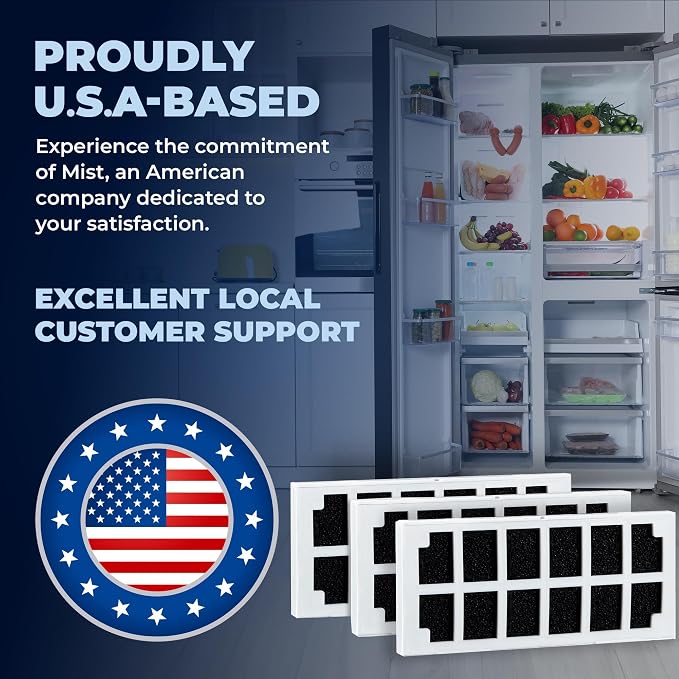 Mist Fresh Refrigerator Air Filter Replacement