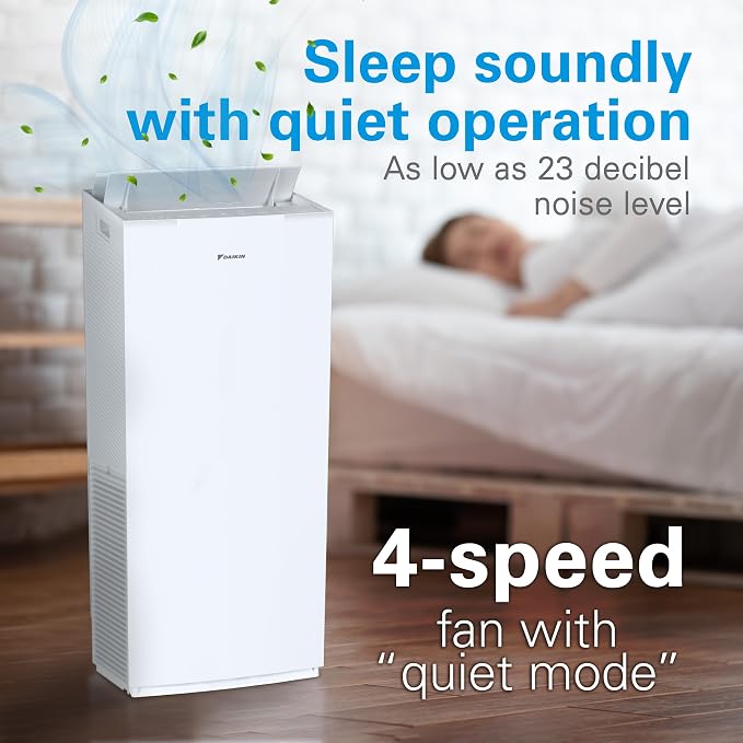 Daikin Room Air Purifier Bundle, HEPA Air Purifier