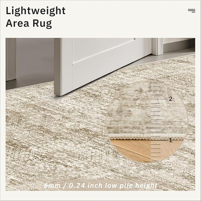Soalmost Hallway Runner Rug 3x18