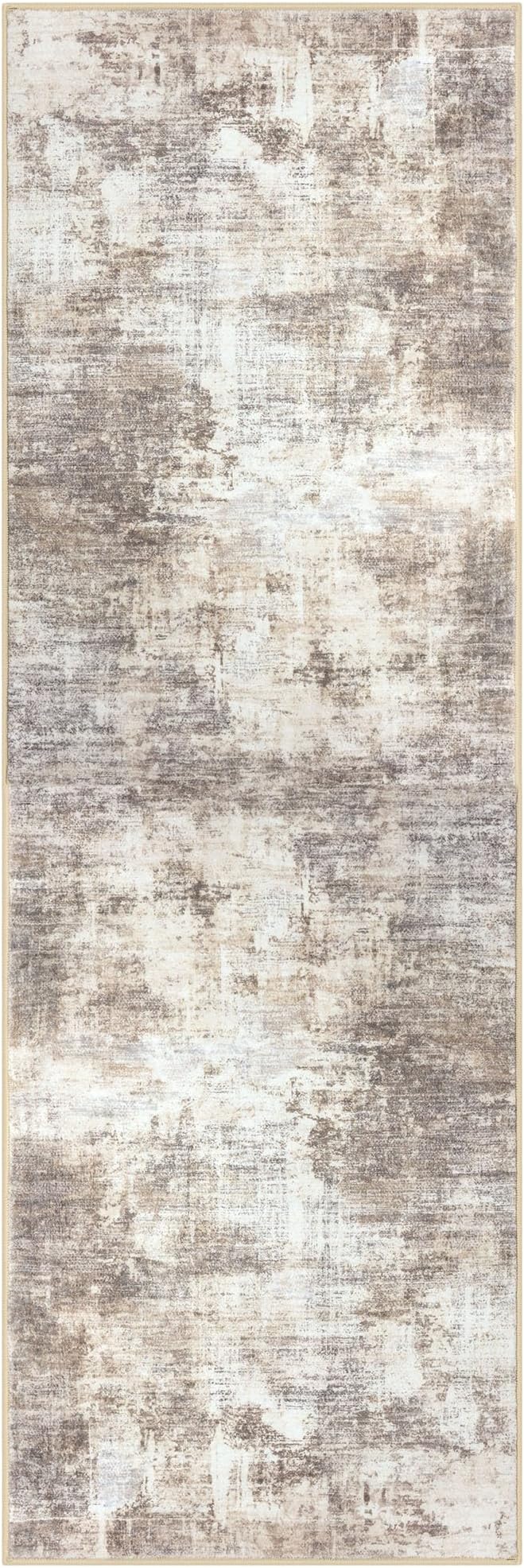 IOHOUZE Abstract Runner Rug 2x6 Ft Washable Runners