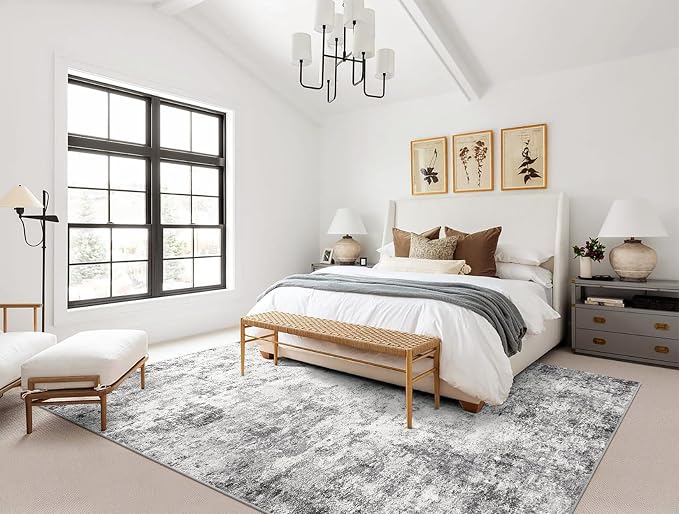UERMEI 6x9 Washable Area Rug