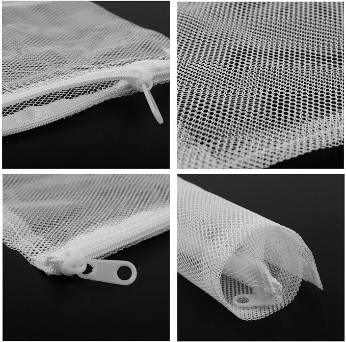 20 Pieces Aquarium Filter Bags Fish Tank Media Mesh Filter Bags Net Bag