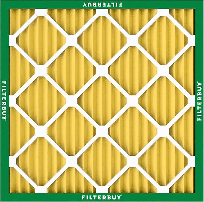 Filterbuy 14x14x1 Air Filter MERV 11 Superior Pet & Allergy Defense,