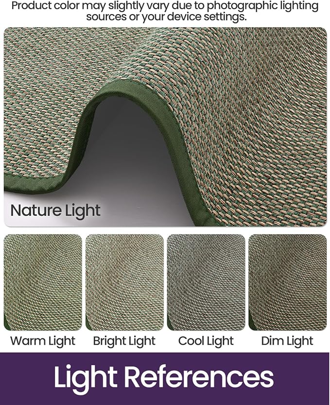 DEXI Ultra Thin Entryway Door Mat 36x56, Non Slip Rubber Backing Inside Entry