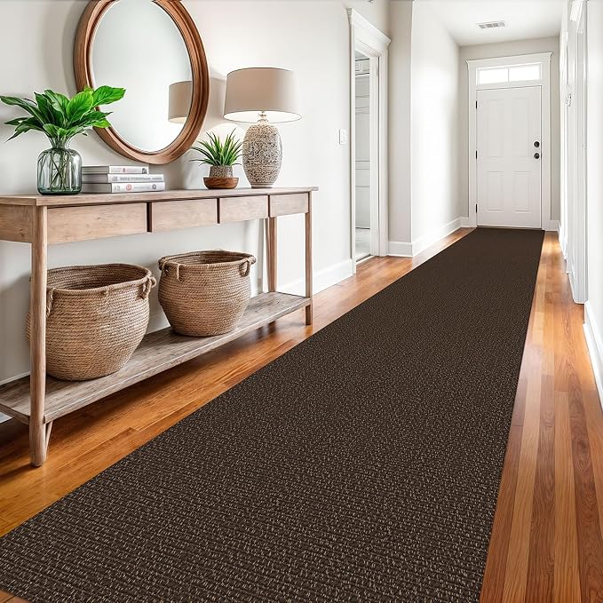 EARTHALL Extra Long Runner Rug 3x18 Ft Washable Runners