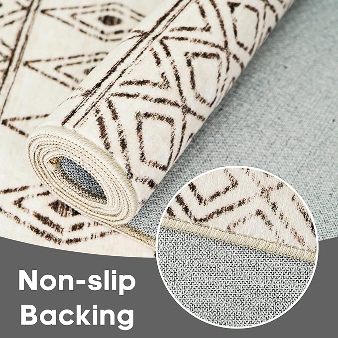2'x6' Hallway Runner Rug Washable