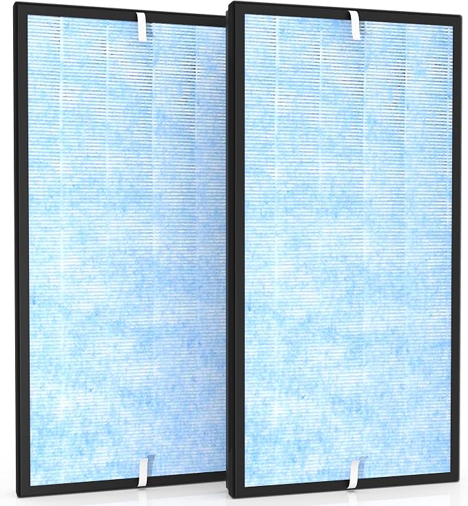2 Pcs Air Purifier Filter Set, Fit