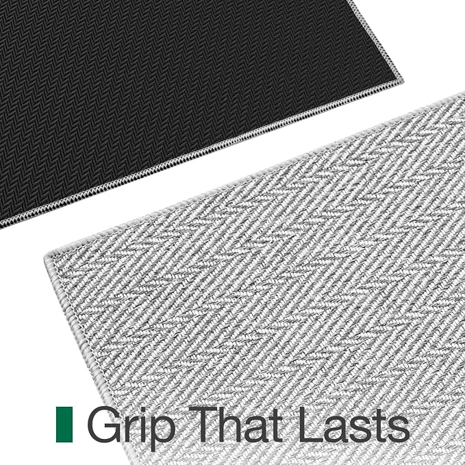 LUMI Ultra Thin Runner Rug for Hallway 2.7'x12', Non-Slip Entryway Rug