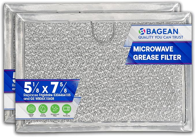 Microwave Filter Replacement 5.12” x 7.64” Fits Frigidaire 5304464105