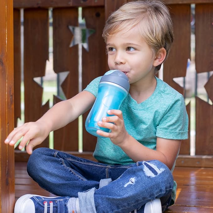 Chicco Insulated Straw Sippy Cup 12+ Months, 9oz Toddler Training Cup