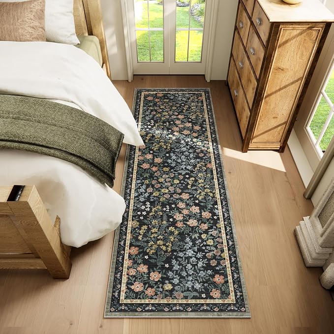 Washable Kitchen Rug Runners for Hallways: 2'x6' Entryway Rug