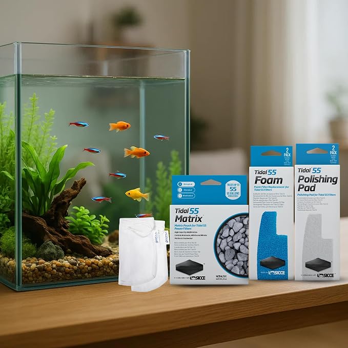 Tidal 55 Filter Maintenance and Replacement Filter Media Kit, Including Gokul