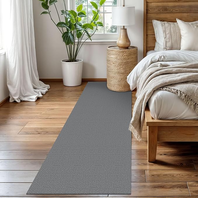 EARTHALL Washable Runner Rug 2.6x8 Ft Non Slip Runners