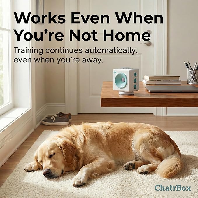 Humane Smart Pet Training Device – Motion-Activated Voice Guidance for Immediate Behavior Control, Works Automatically When You’re Not Home (No Shock, No Collar, No Spray)
