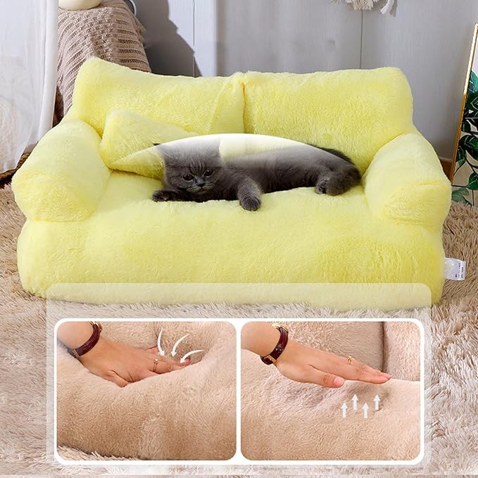 Dog Puppy Couch Base Detachable Cover Sofa for Small to Pets Creative Pet Bed Cute Nest Pet Dog Bed Puppy Cushion Mat Dog Sofa Beds for Small Dogs