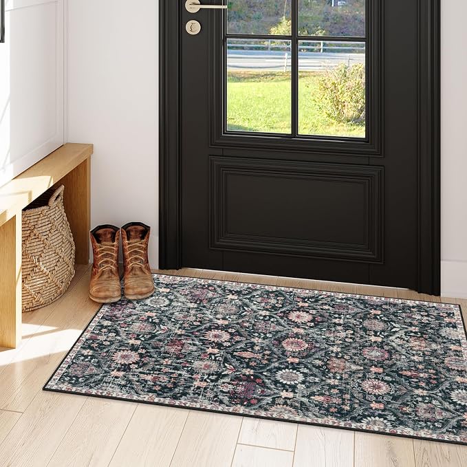 Lahome Kitchen Rugs Non Slip Washable Rugs