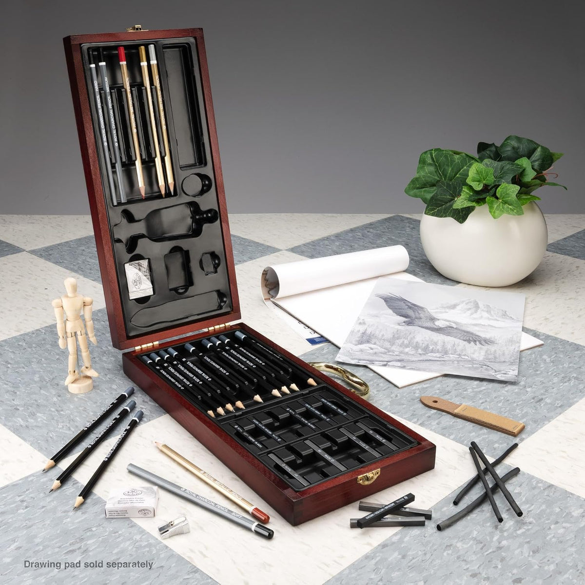 Royal & Langnickel Premier 40 Piece Sketching Artist Case