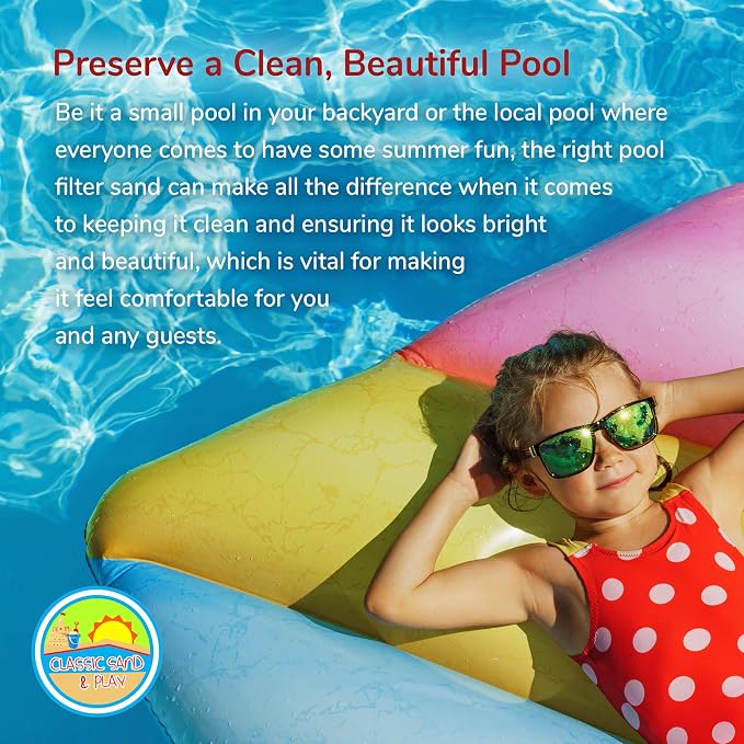 CLASSIC SAND & PLAY Swimming Pool Filter Sand